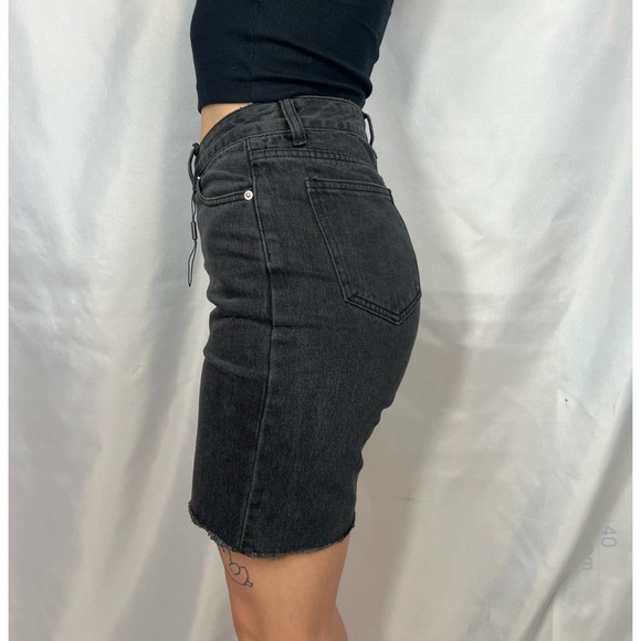 NWOT Princess Polly Xena bermuda denim shorts - Picture 4 of 4